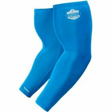 ERGODYNE Chill-Its 6690 Cooling Arm Sleeves, Blue, 2XL,  12186